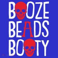 Booze Beads Booty Gasparilla Pirate Festival Jollyroger Gift Women's Tank Top thumb 5
