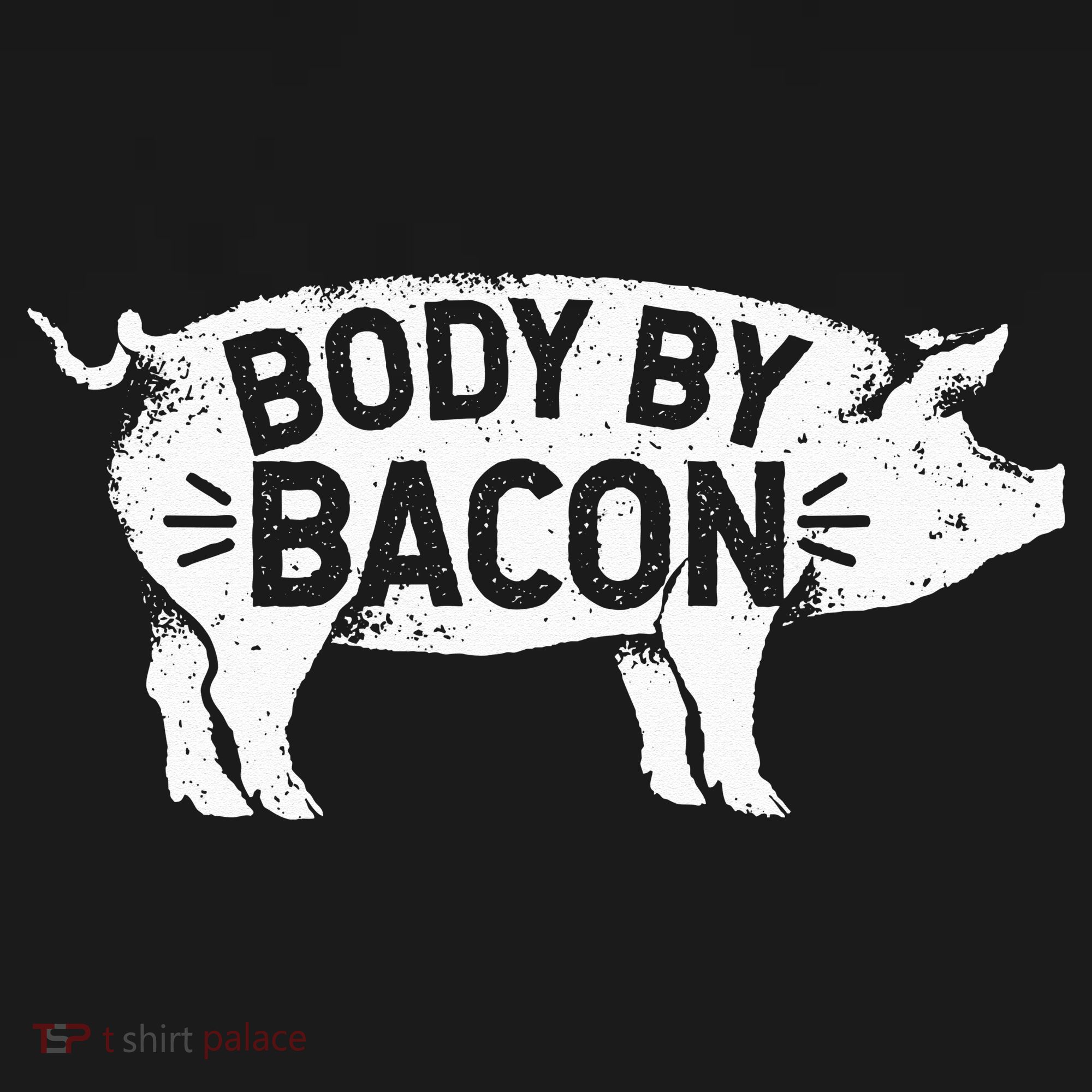 Body By Bacon For Low Carb High Fat Ketogenic Diet Sweatshirt