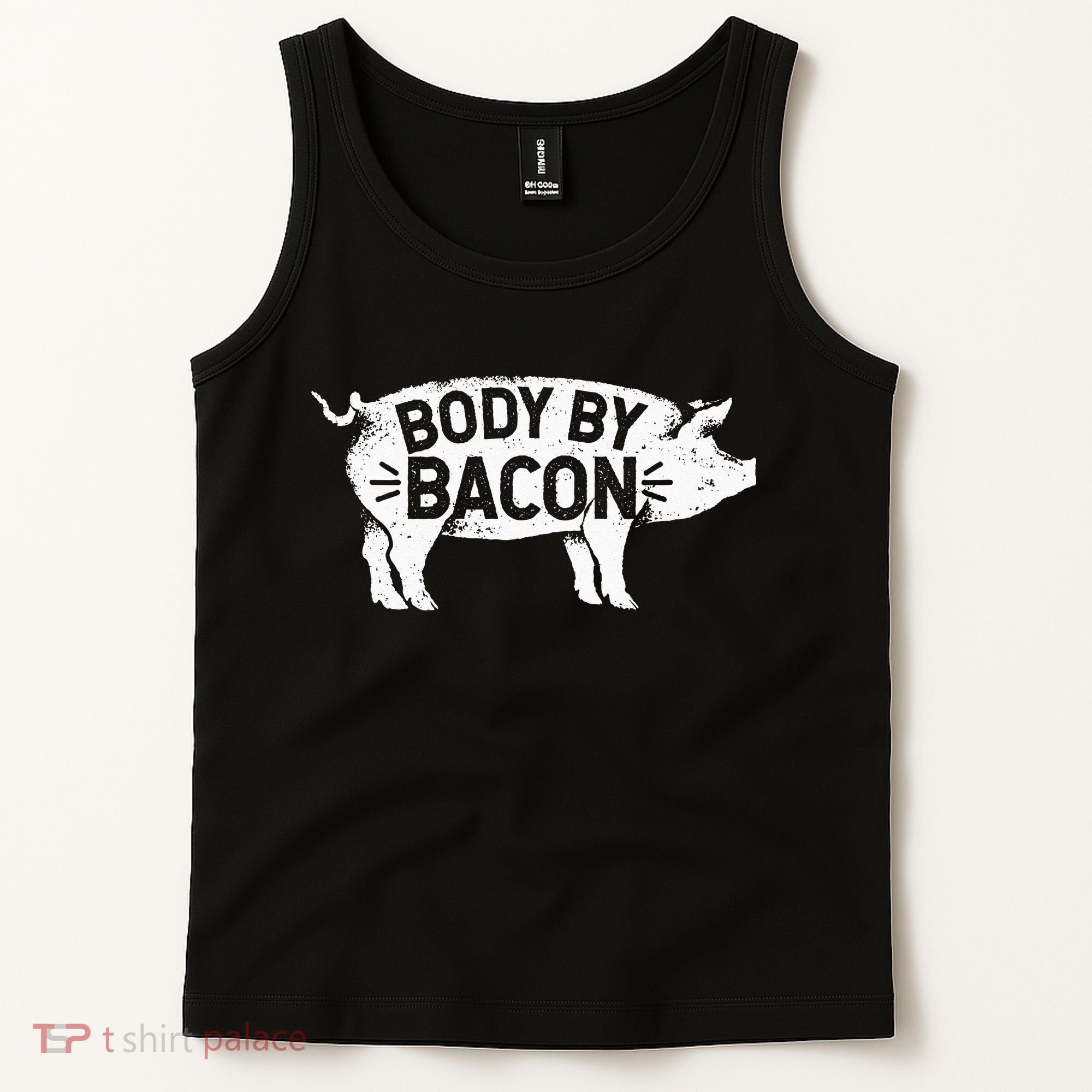 Body By Bacon For Low Carb High Fat Ketogenic Diet Tank Top