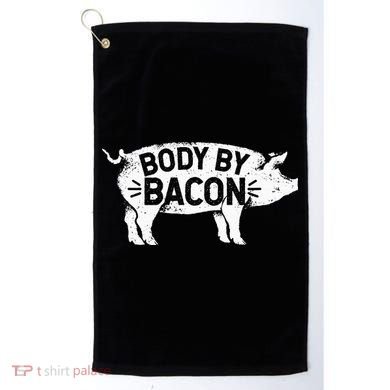 Body By Bacon For Low Carb High Fat Ketogenic Diet Golf Towel