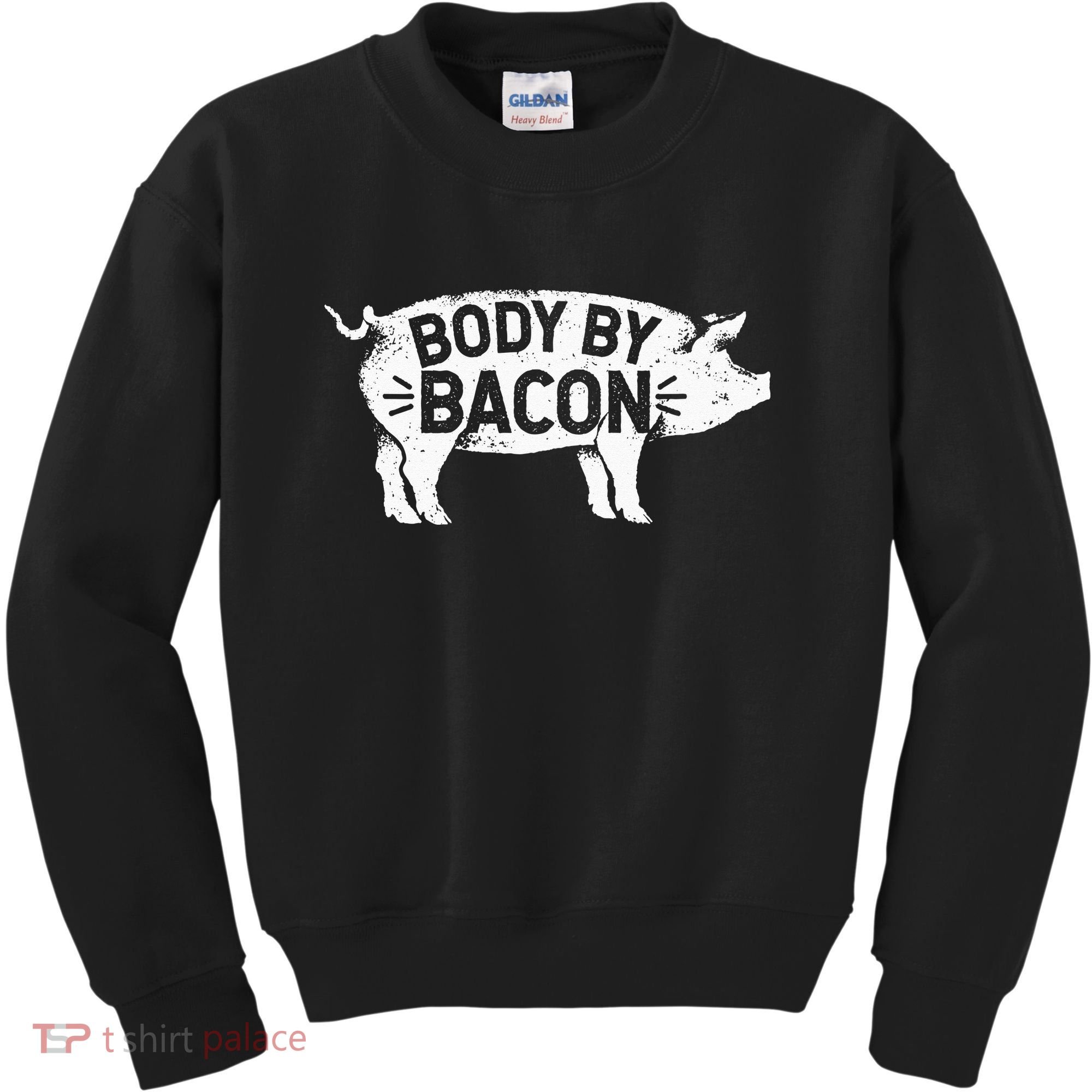 Body By Bacon For Low Carb High Fat Ketogenic Diet Kids Sweatshirt