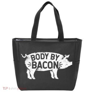 Body By Bacon For Low Carb High Fat Ketogenic Diet Tote Bag