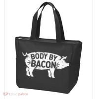 Body By Bacon For Low Carb High Fat Ketogenic Diet Tote Bag thumb 3
