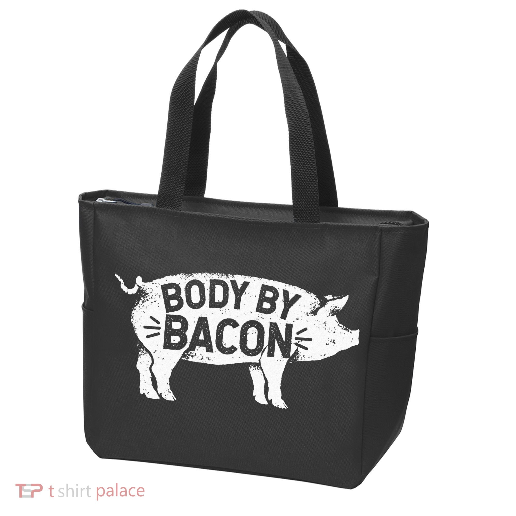 Body By Bacon For Low Carb High Fat Ketogenic Diet Tote Bag