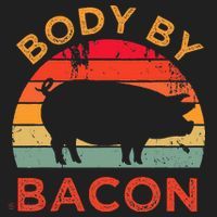 Body By Bacon For Low Carb High Fat Ketogenic Diet Tumbler thumb 3