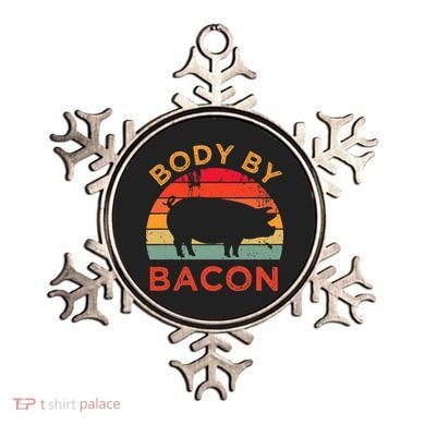 Body By Bacon For Low Carb High Fat Ketogenic Diet Ornament