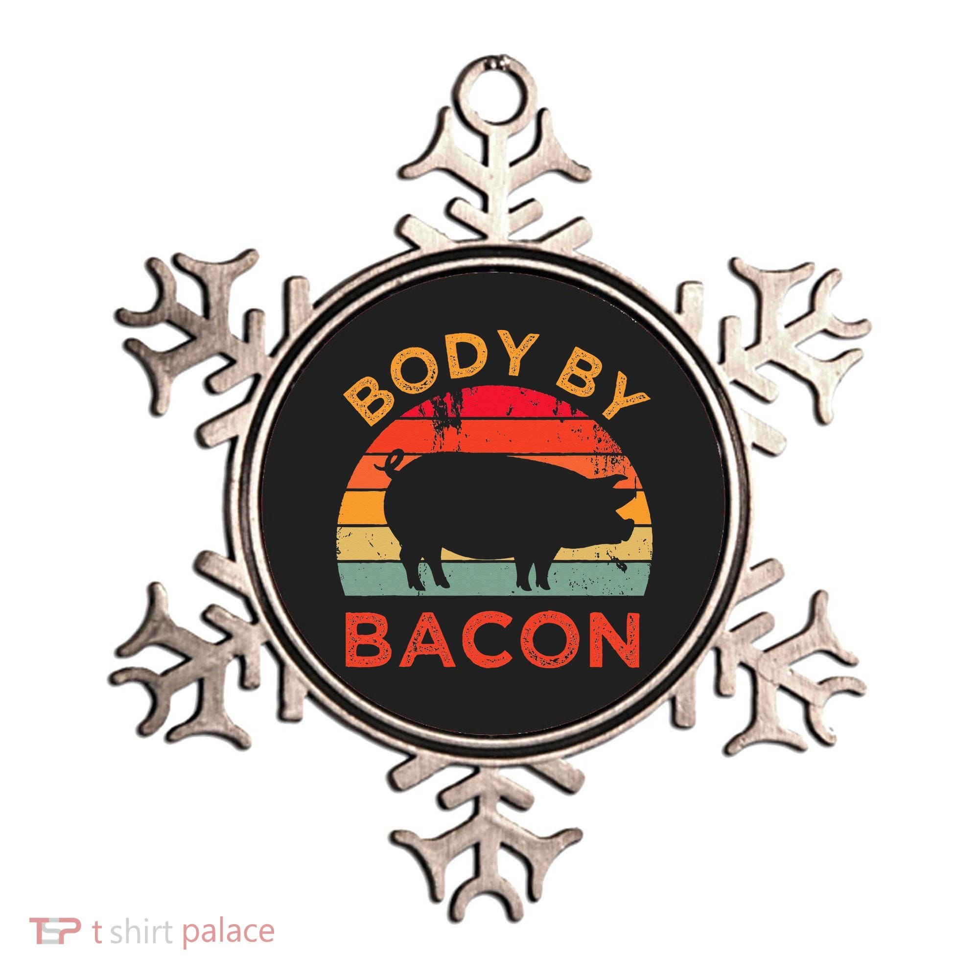 Body By Bacon For Low Carb High Fat Ketogenic Diet Ornament