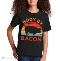Body By Bacon For Low Carb High Fat Ketogenic Diet Kids T-Shirt thumb 2