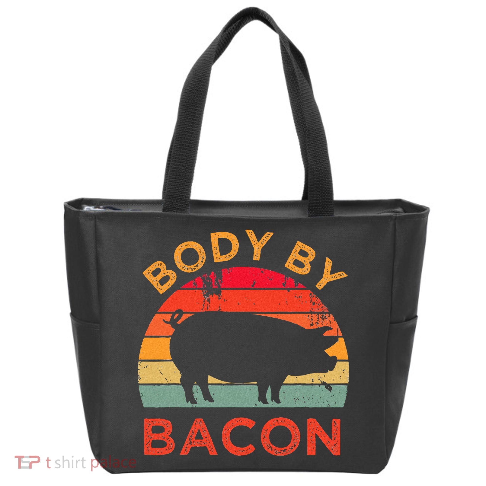 Body By Bacon For Low Carb High Fat Ketogenic Diet Tote Bag