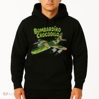 Boy Bombardilo Bombardier Crocodilo Italian Brainrot Hoodie thumb 2