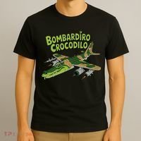 Boy Bombardilo Bombardier Crocodilo Italian Brainrot T-Shirt thumb 3