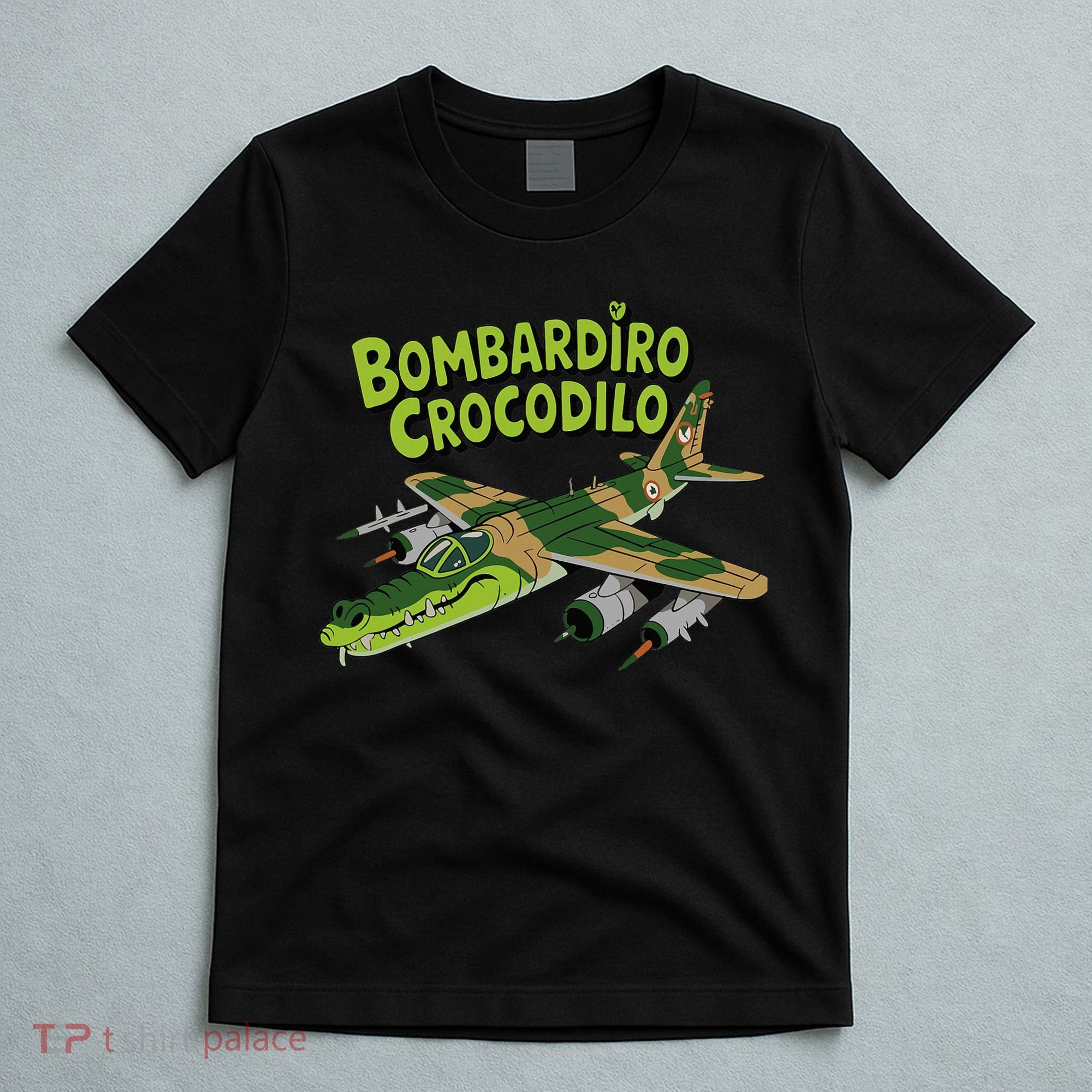 Boy Bombardilo Bombardier Crocodilo Italian Brainrot T-Shirt