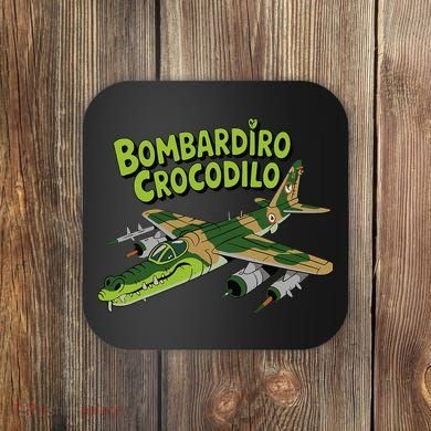 Boy Bombardilo Bombardier Crocodilo Italian Brainrot Coaster