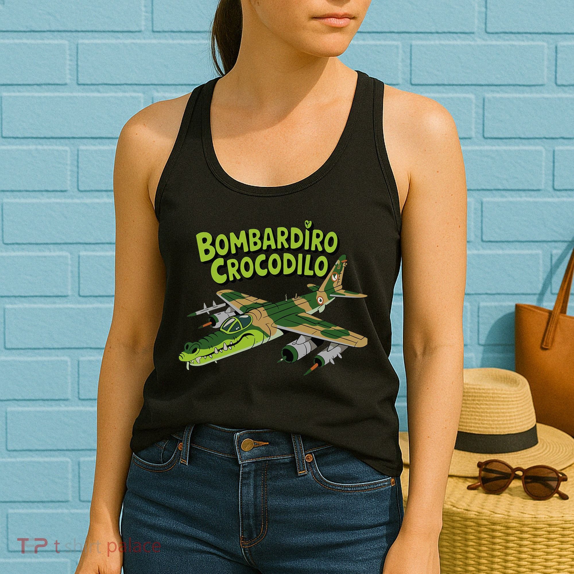 Boy Bombardilo Bombardier Crocodilo Italian Brainrot Women's Tank Top