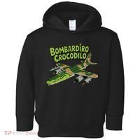 Boy Bombardilo Bombardier Crocodilo Italian Brainrot Toddler Hoodie thumb 0