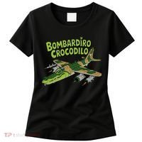 Boy Bombardilo Bombardier Crocodilo Italian Brainrot Women's T-Shirt thumb 0
