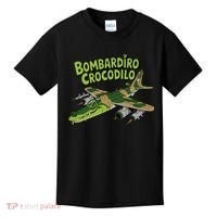 Boy Bombardilo Bombardier Crocodilo Italian Brainrot Kids T-Shirt thumb 0
