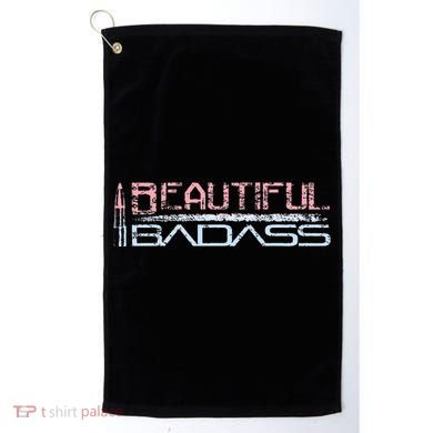 Beautiful Badass Golf Towel