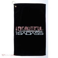 Beautiful Badass Golf Towel thumb 0