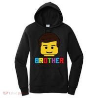 Block Brick Building Brother Master Builder Matching Family Women's Hoodie thumb 0