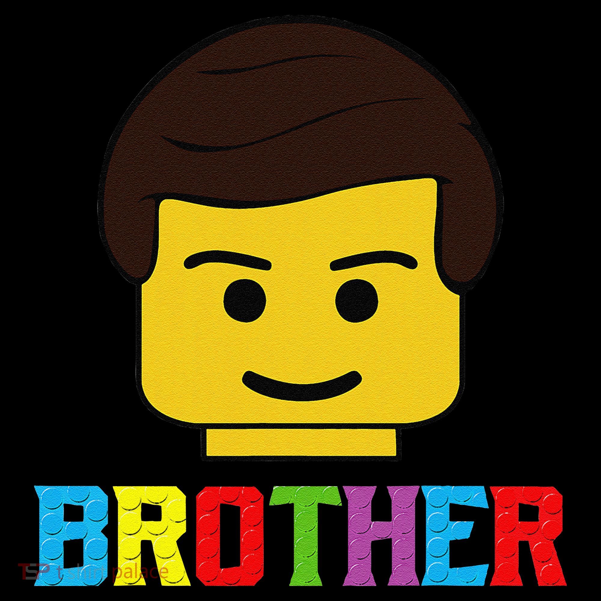 Block Brick Building Brother Master Builder Matching Family Women's Hoodie