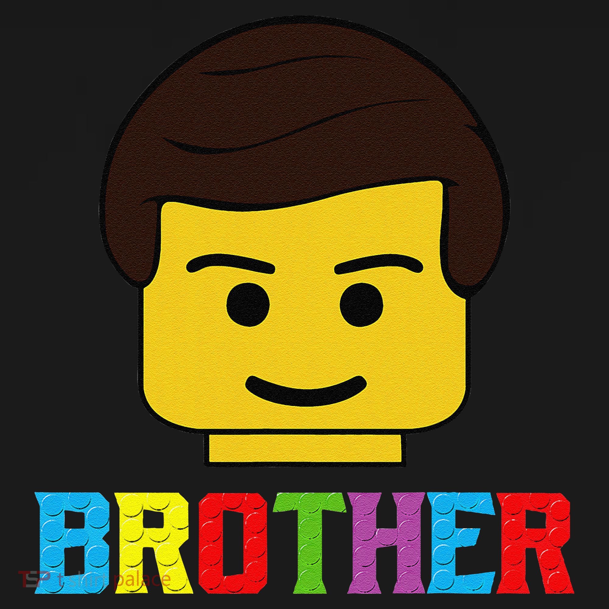 Block Brick Building Brother Master Builder Matching Family Visor