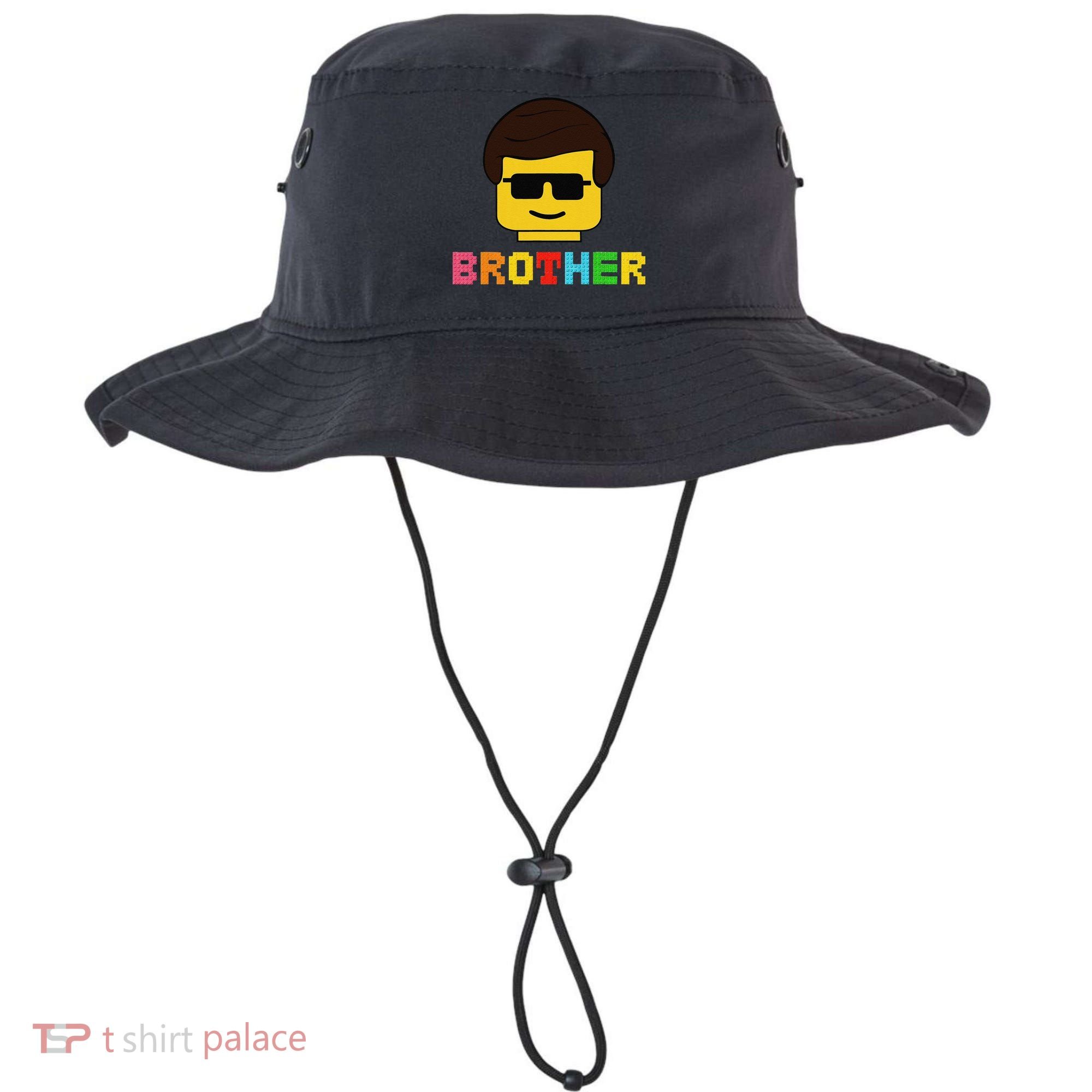 Block Brick Building Brother Master Builder Matching Family Bucket Hat