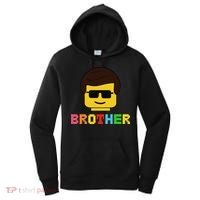 Block Brick Building Brother Master Builder Matching Family Women's Hoodie thumb 0