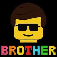 Block Brick Building Brother Master Builder Matching Family Women's Hoodie thumb 2