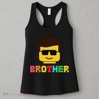 Block Brick Building Brother Master Builder Matching Family Women's Tank Top thumb 3