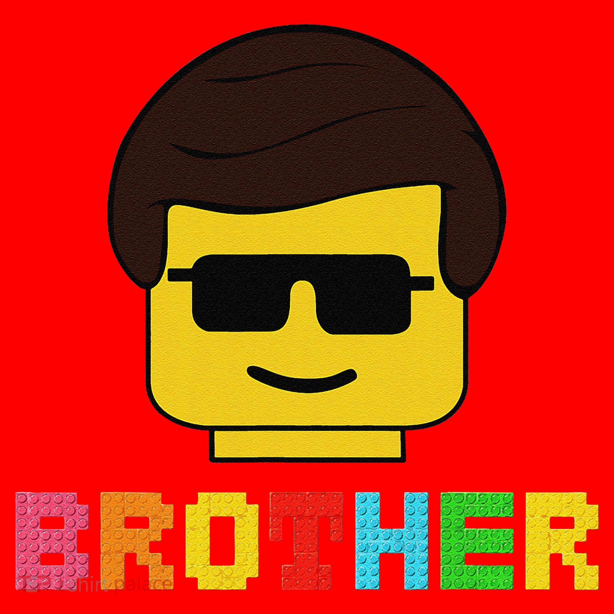 Block Brick Building Brother Master Builder Matching Family Santa Hat