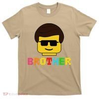 Block Brick Building Brother Master Builder Matching Family T-Shirt thumb 0