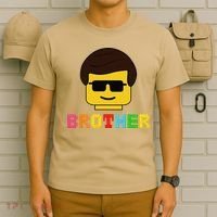 Block Brick Building Brother Master Builder Matching Family T-Shirt thumb 6
