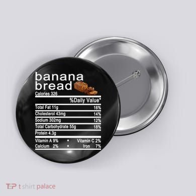 Banana Bread Button