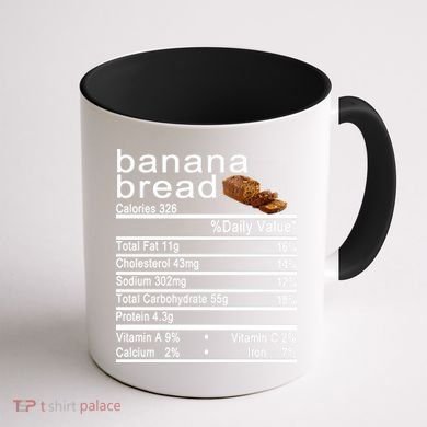 Banana Bread Coffee Mug back