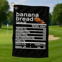 Banana Bread Golf Towel thumb 1