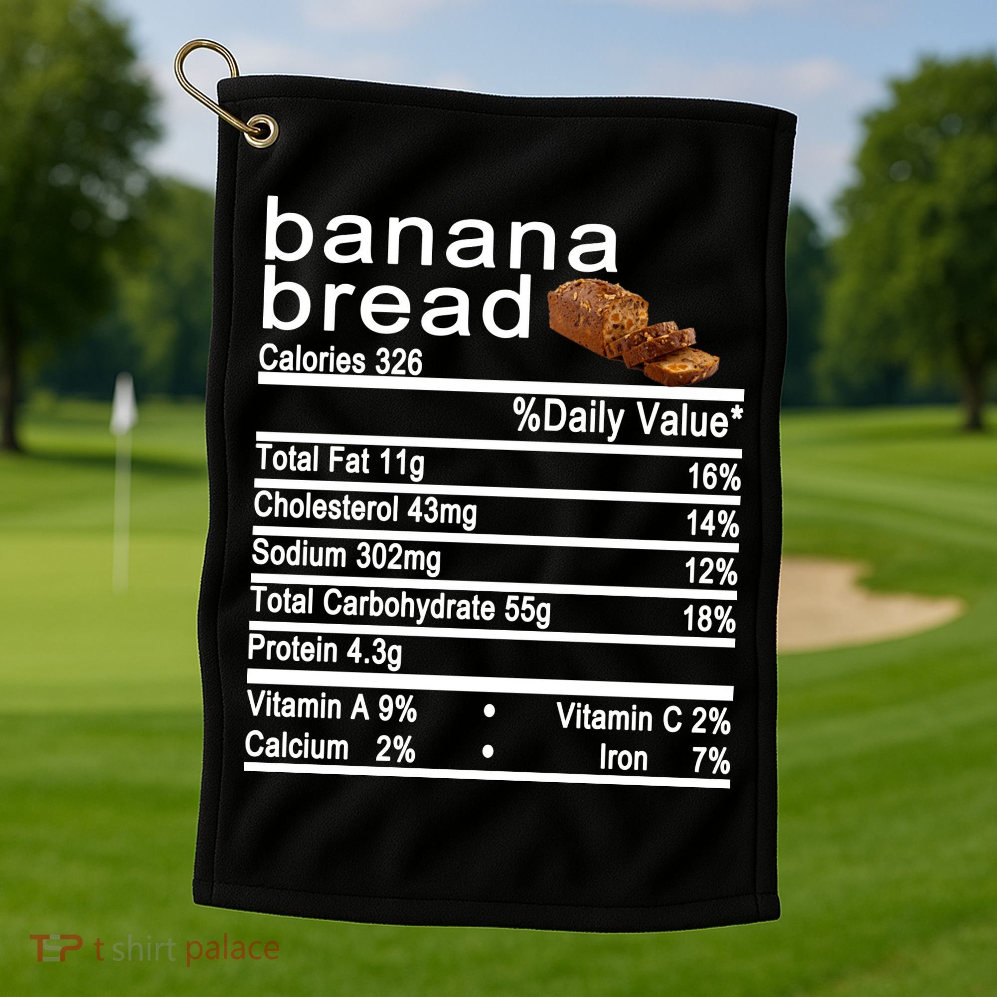 Banana Bread Golf Towel