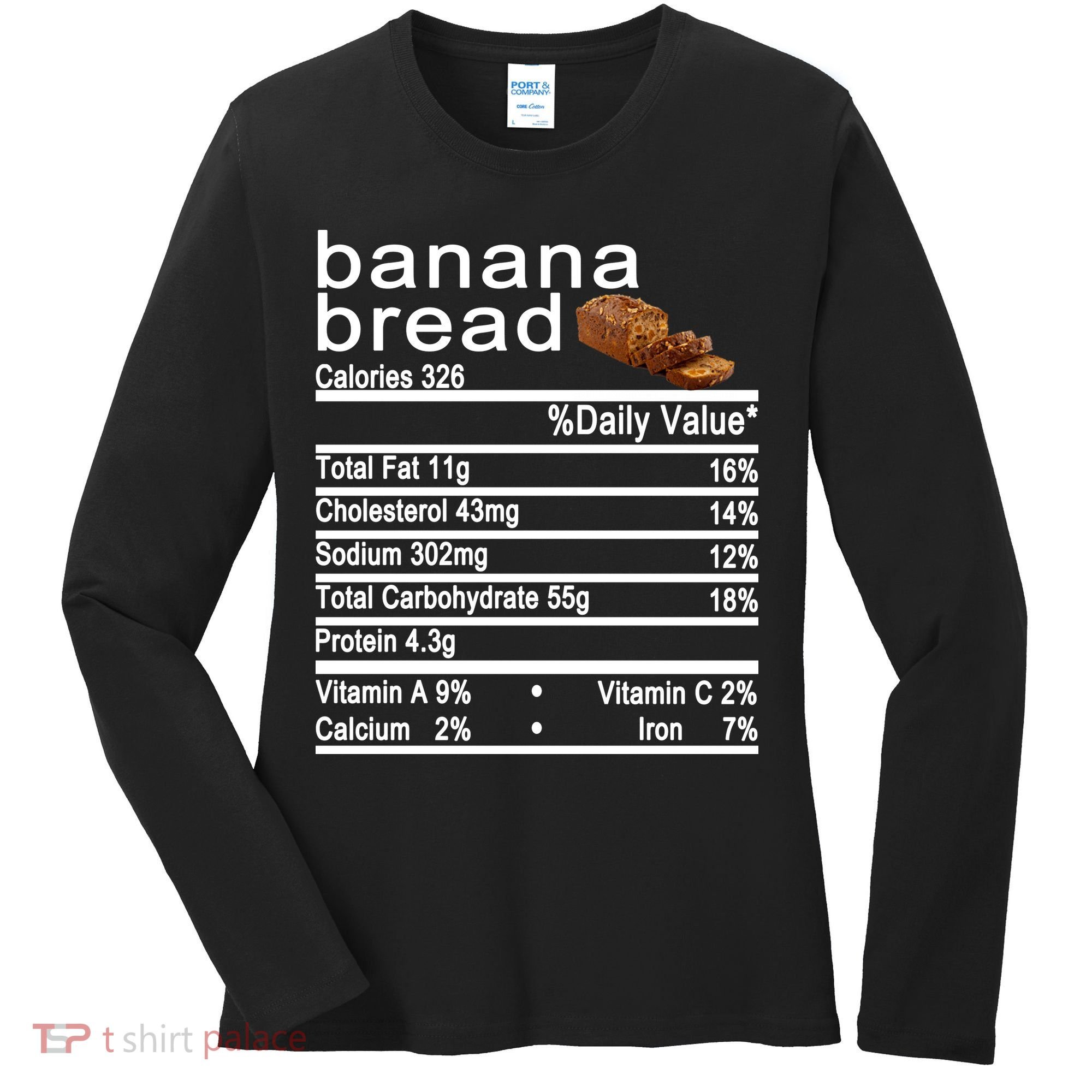 Banana Bread Women's Long Sleeve Shirt