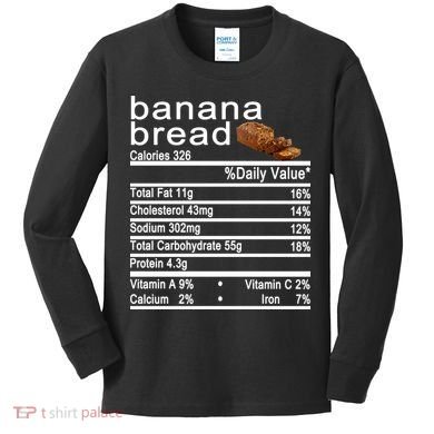 Banana Bread Kids Long Sleeve Shirt
