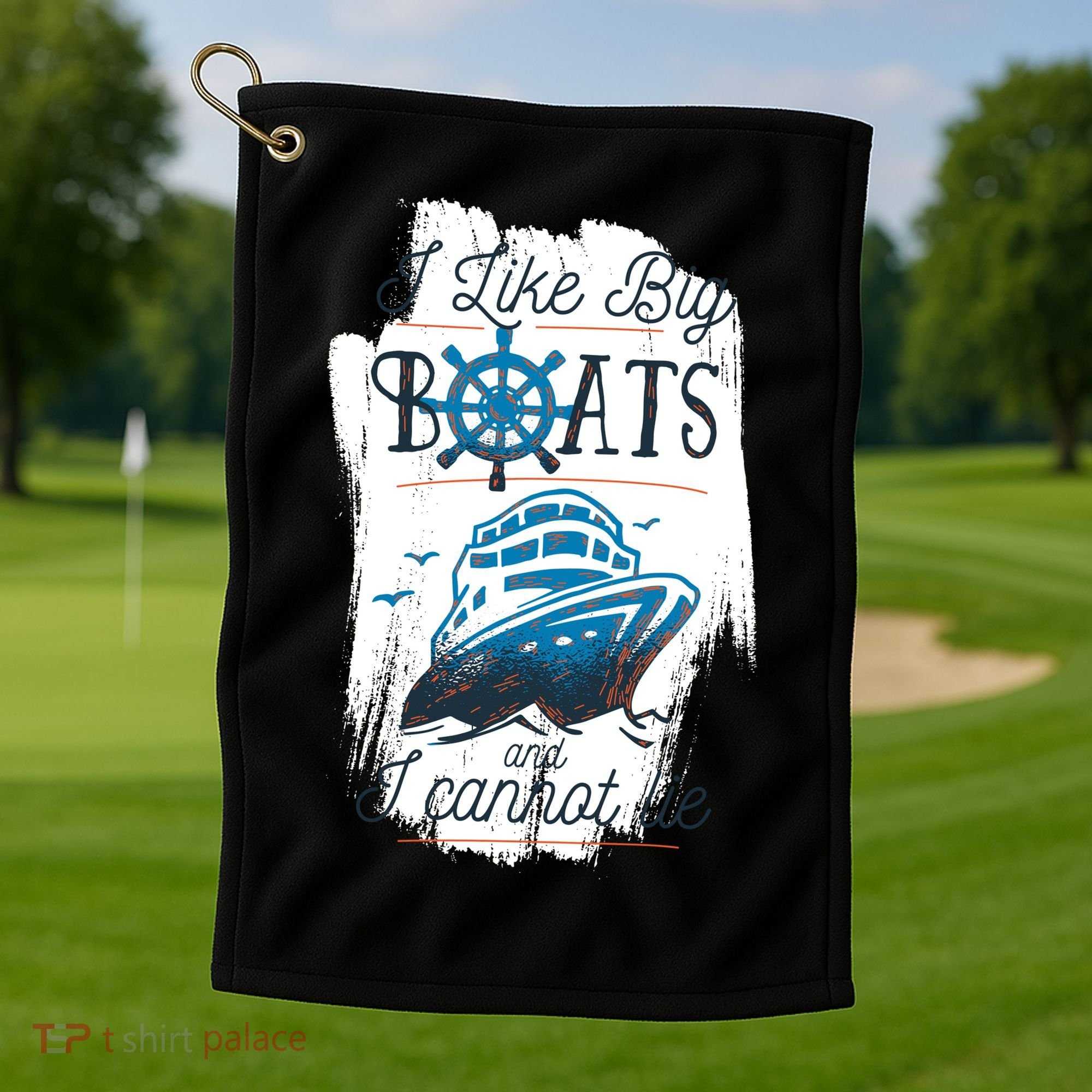 Big Boats Golf Towel