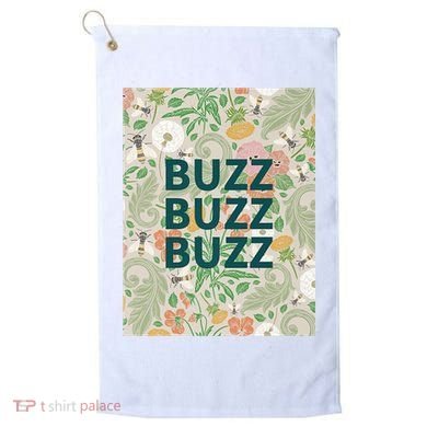 Buzz Buzz Buzz Golf Towel