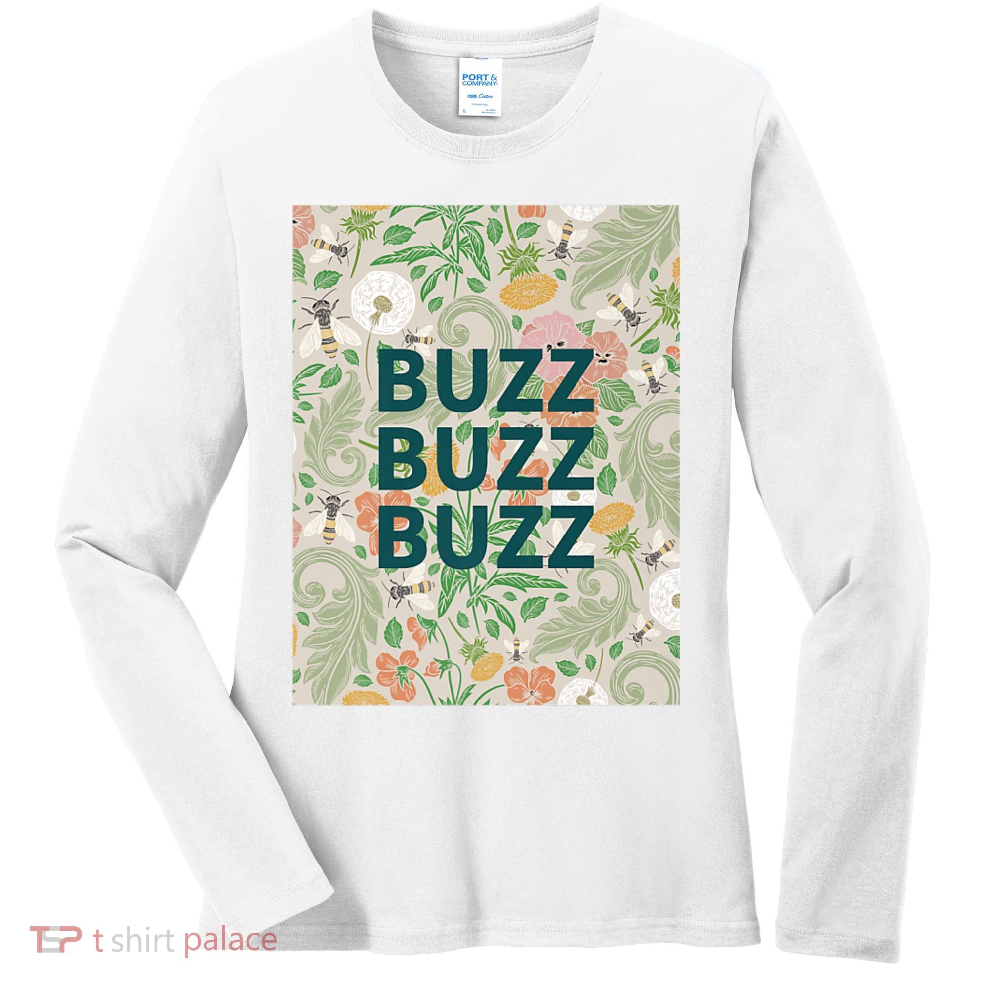 Buzz Buzz Buzz Women's Long Sleeve Shirt