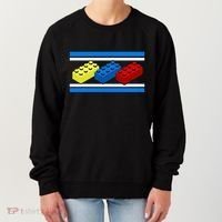 Building Bricks Blocks Master Builder Engineer Construction Women's Sweatshirt thumb 0