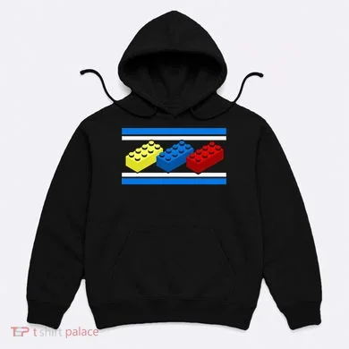 Building Bricks Blocks Master Builder Engineer Construction Hoodie