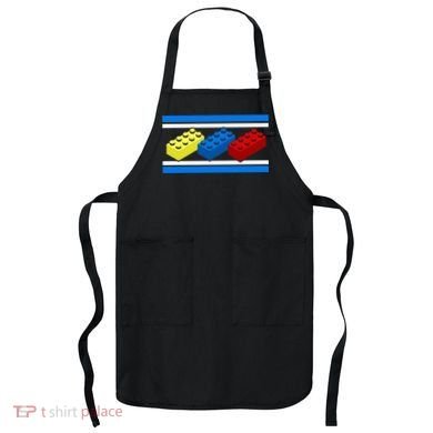Building Bricks Blocks Master Builder Engineer Construction Apron