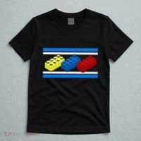 Building Bricks Blocks Master Builder Engineer Construction T-Shirt thumb 5