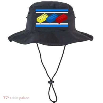 Building Bricks Blocks Master Builder Engineer Construction Bucket Hat