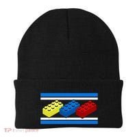Building Bricks Blocks Master Builder Engineer Construction Beanie thumb 0
