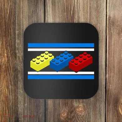 Building Bricks Blocks Master Builder Engineer Construction Coaster
