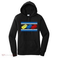 Building Bricks Blocks Master Builder Engineer Construction Women's Hoodie thumb 0